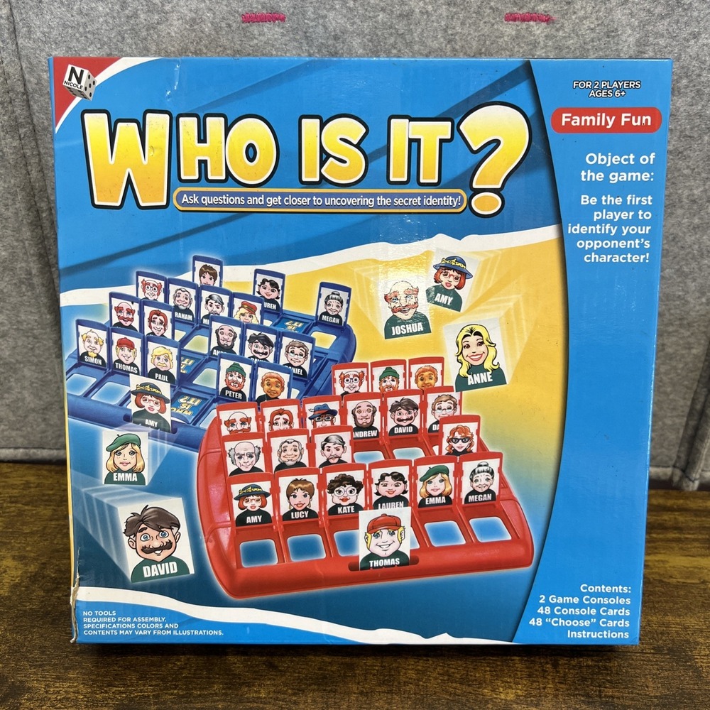 Who Is It Board Game